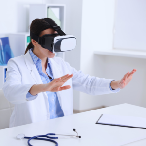 Read more about the article How Virtual Reality is Being Used Beyond Gaming: Applications in Education, Training, and Healthcare